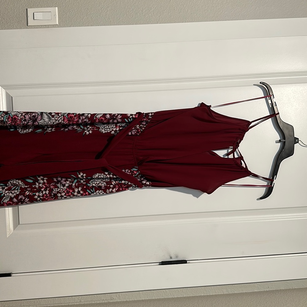 Maroon romper